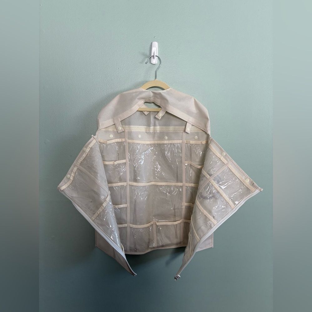 Baby Toddler Hanging Clothing Accessories Foldable Clear Pocket Organizer